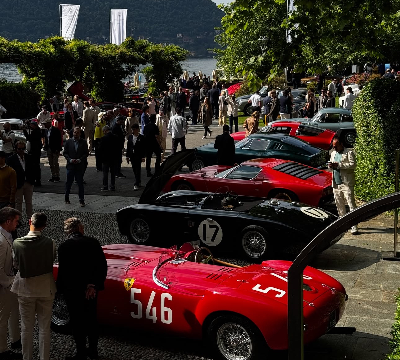 High-value vehicle being loaded onto aircraft for event-critical movement